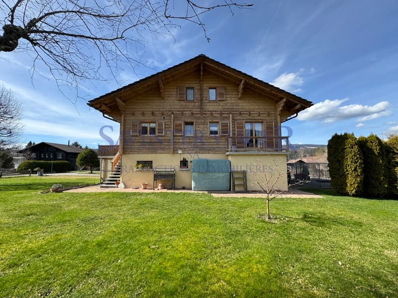 Les Bioux, Lac de Joux, Chalet - Droit d'habitation pour les vendeurs (8)
