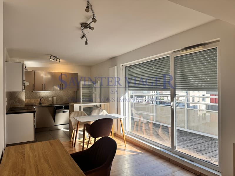 Appartement à Annemasse-centre. Terrasse de 18m2 (10)