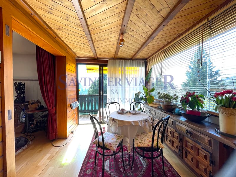VIAGER. Châtel-St-Denis, Appartement au calme, jardin PPE 2034m2 (8)