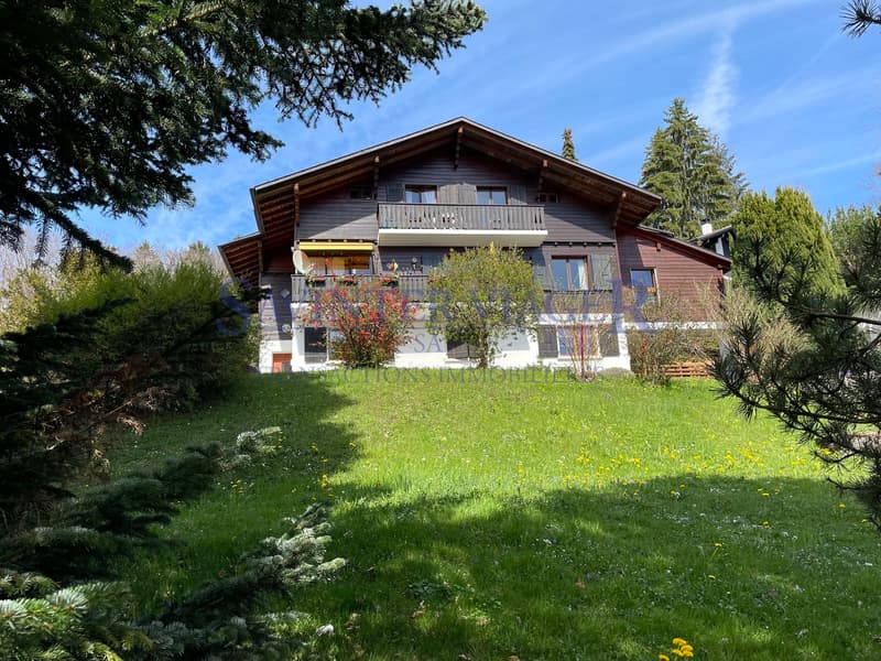 VIAGER. Châtel-St-Denis, Appartement au calme, jardin PPE 2034m2 (3)