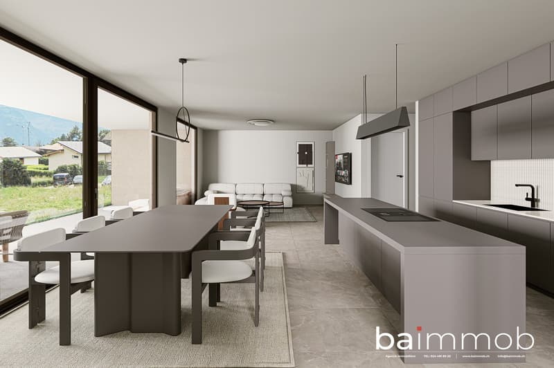 Magnifique appartement de 4,5 pièces à Crans-Montana avec vue imprenable (6)