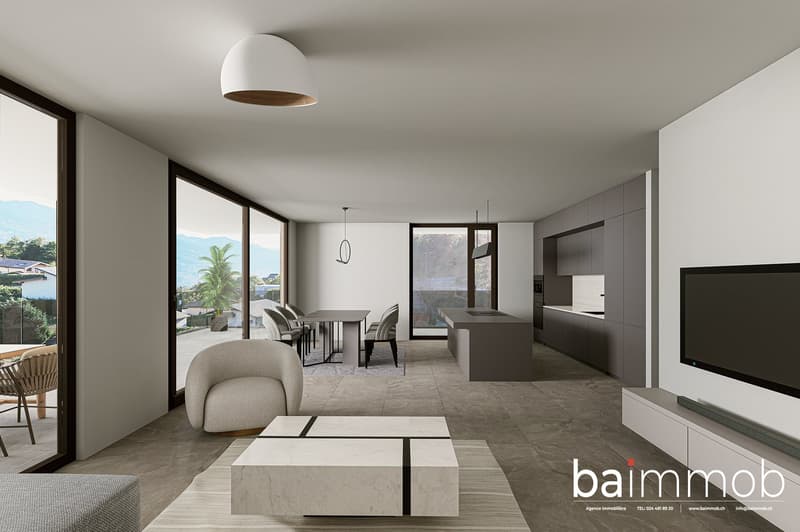 Magnifique appartement 5.5 pièces neuf à Crans-Montana (4)