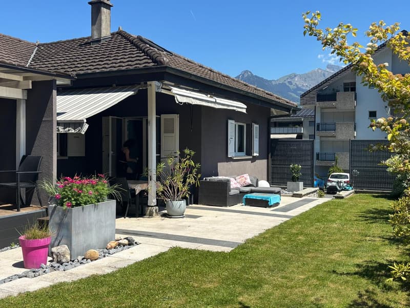 Maison individuelle spacieuse avec vue sur les montagnes à Vionnaz (6)