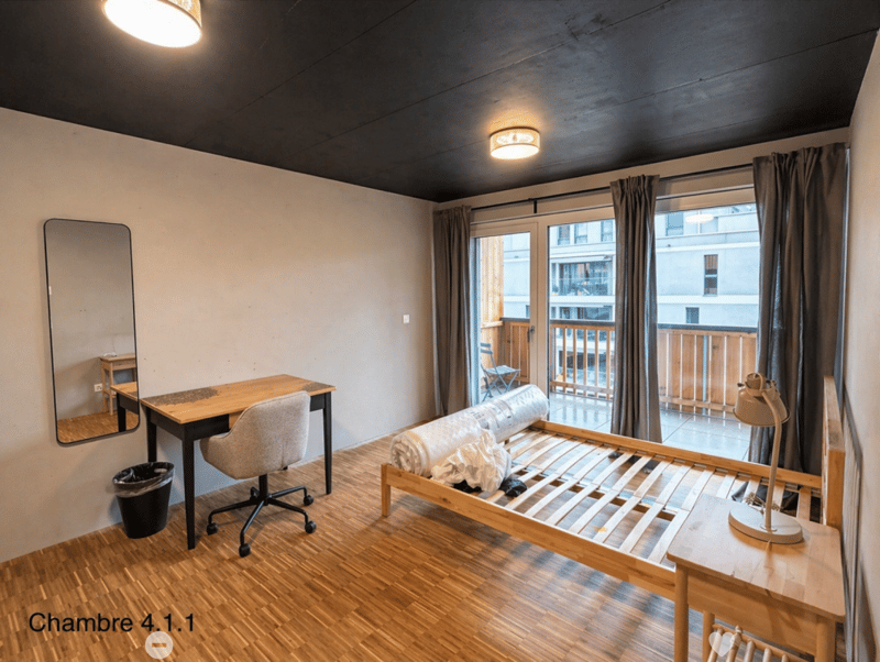 Neue luxuriöse Wohngemeinschaft - Möblierte Zimmer mit Balkon und Terrassen, 2 Schritte vom Bahnhof Châtel-St-Denis entfernt (7)