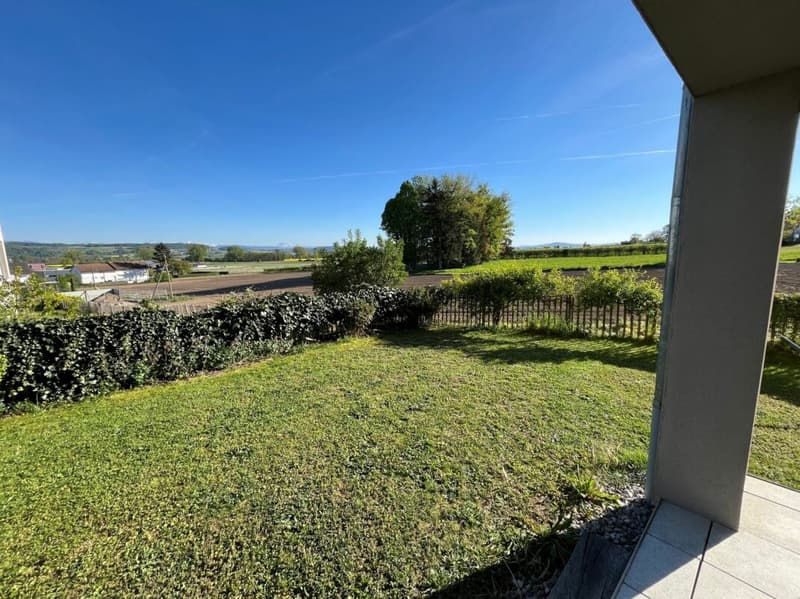 Magnifique appartement lumineux avec jardin à St-Aubin FR (4)