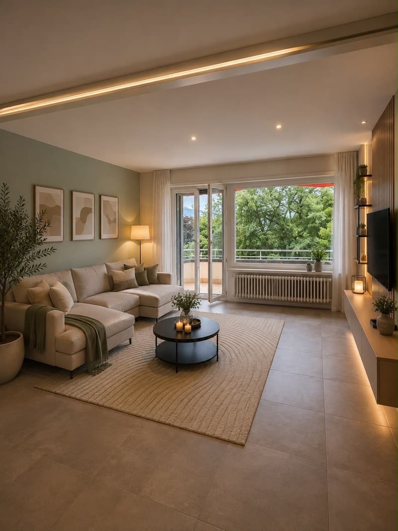 Magnifique appartement de 2.5 pièces entièrement rénové (2)