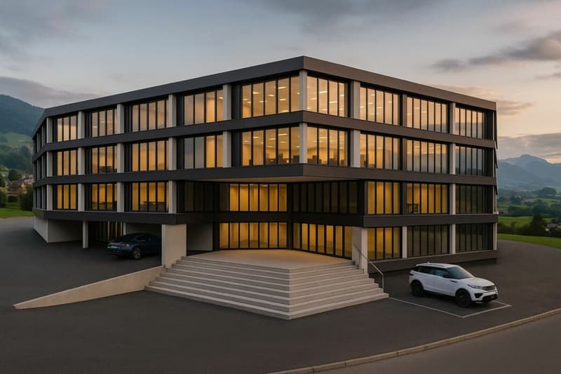 SELTENE GELEGENHEIT IN LE BRY - BüRO- UND HANDWERKSGEbäUDE MIT ANPASSBAREN FLÄCHEN ZU VERMIETEN (1)