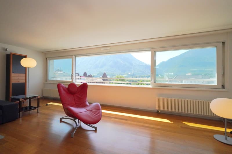 Splendido duplex in attico nel centro città di Sierre (3)