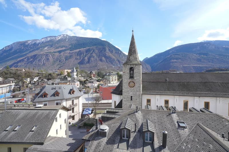 CENTRE-VILLE DE SIERRE DUPLEX APARTMENT WITH VIEW (2)