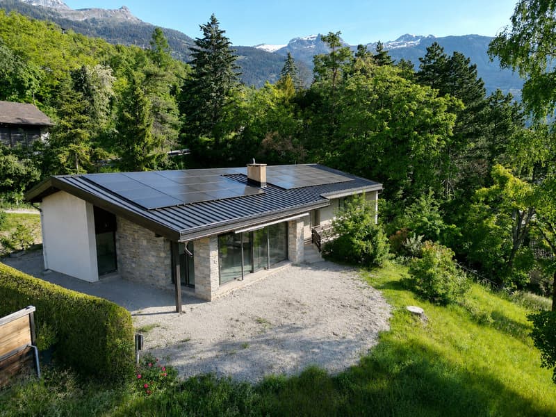 VILLA 4,5 LOCALI CON APPARTAMENTO 2,5 LOCALI IN RISTRUTTURAZIONE | VENTHÔNE (1)