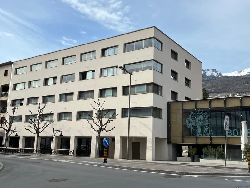 Posto auto sotterraneo in affitto a Sierre (1)