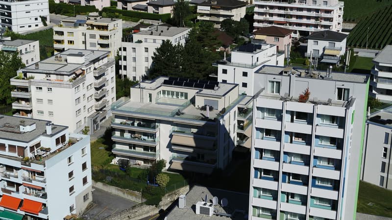 Vue extérieure du bâtiment