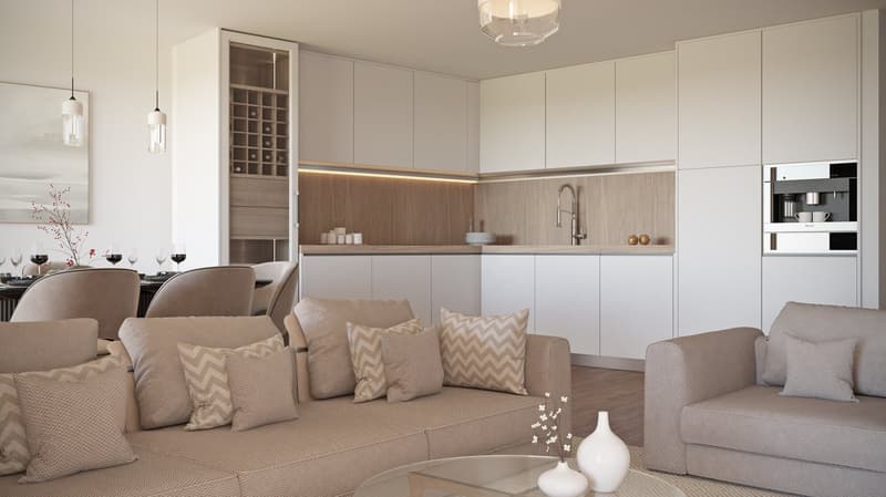 New project in Bevaix – 4.5-room apartment on the 1st floor with balcony (lot F) (3)