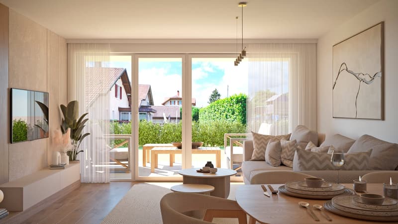 New project in Bevaix – 2.5-room apartment on the 1st floor (lot G) (4)