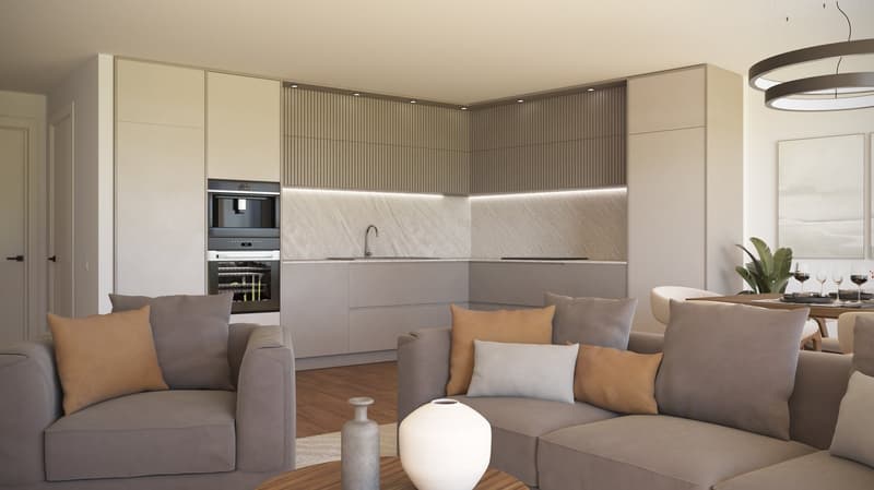 New project in Bevaix – 4.5-room apartment on the ground floor with garden (lot E) (4)