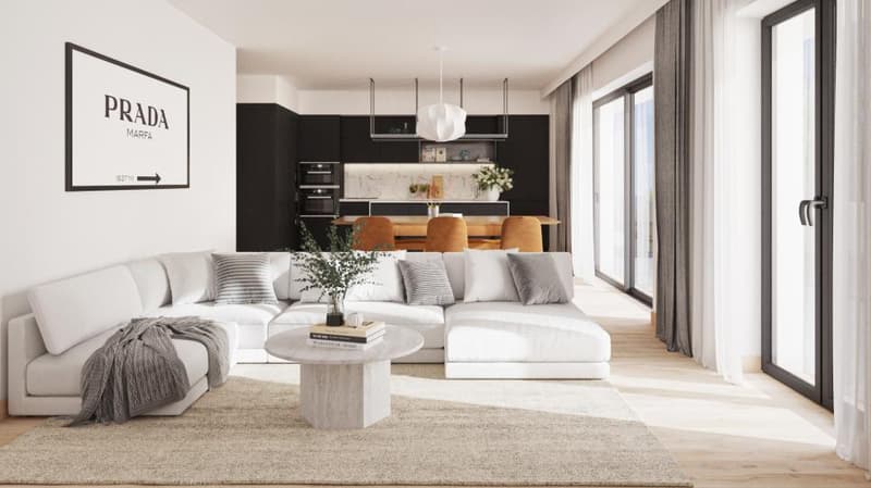 RÉSERVÉ - Très bel appartement de 4,5 pièces au 1er étage (2)