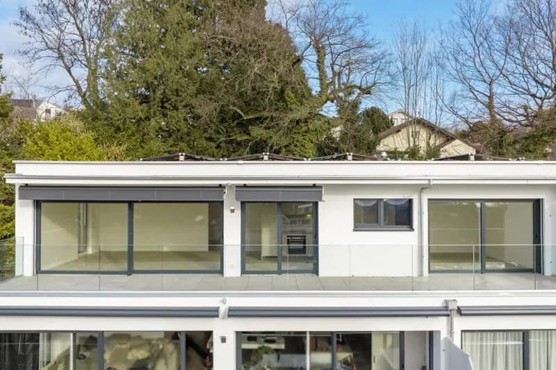 Très bel appartement neuf avec vue panoramique sur le Lac et les Alpes (10)