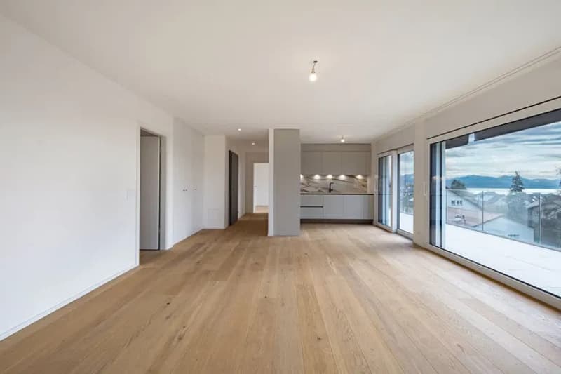 Très bel appartement neuf avec vue panoramique sur le Lac et les Alpes (9)