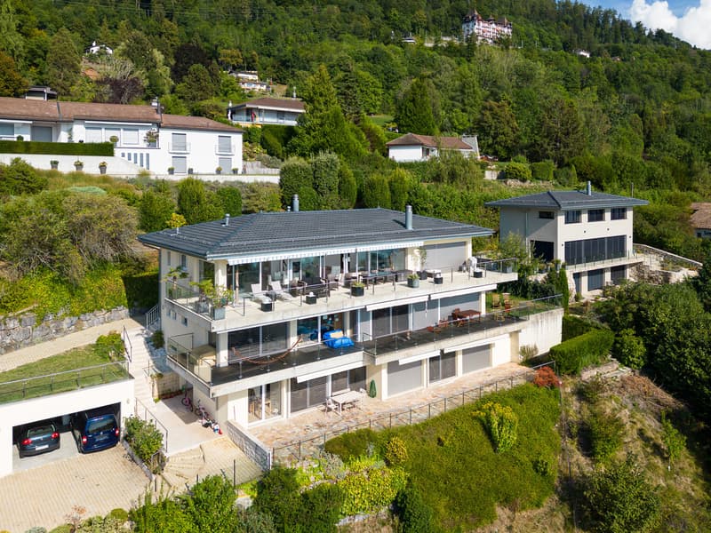 Très bel appartement avec vue exceptionnelle sur le Lac et les Alpes (12)