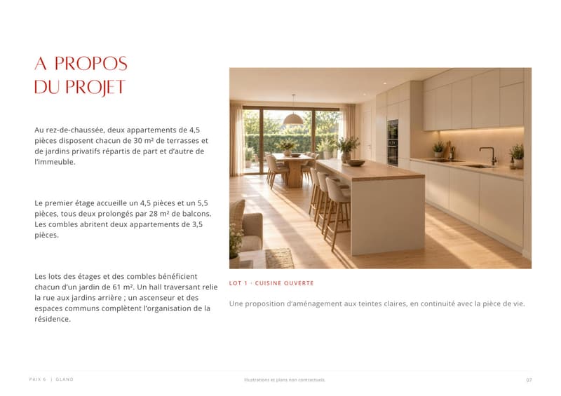 Promotion "La Paix 6"Bel appartement de 4,5 pces avec jardin privatif (4)