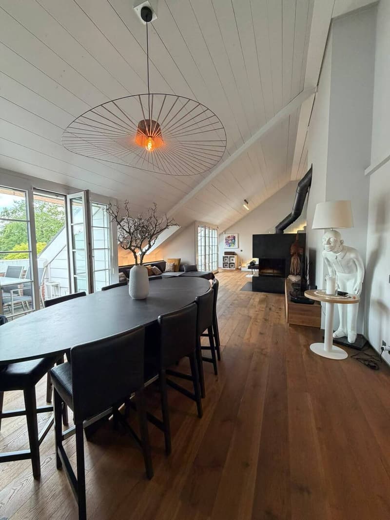 VESSY - Attique en Duplex de Standing de 7 pièces +/- 288 m² + Balcons (7)