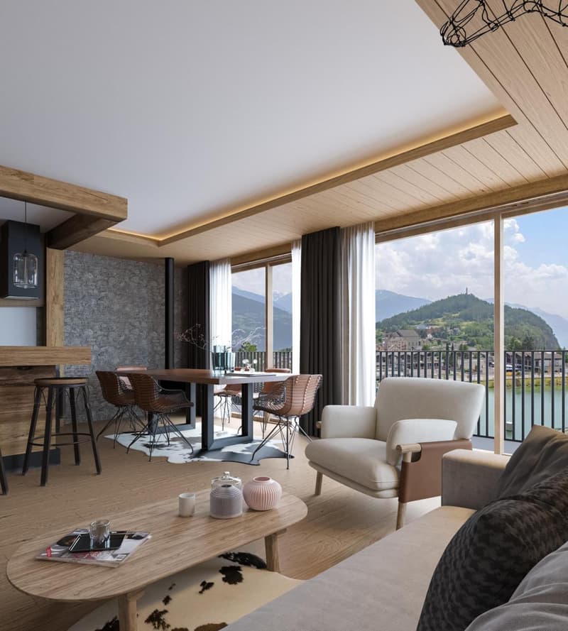 Beautiful semi-detached chalet in a main residence in Lens (4)