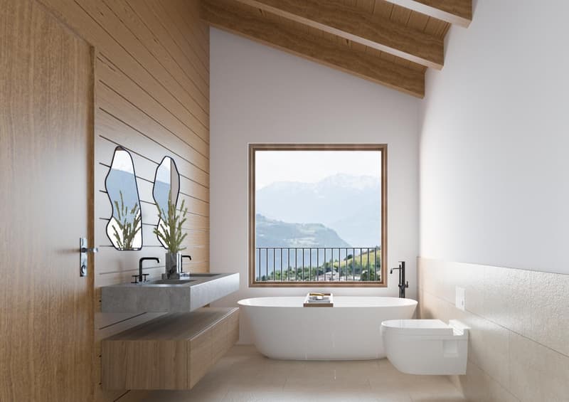 Beautiful semi-detached chalet in a main residence in Lens (7)