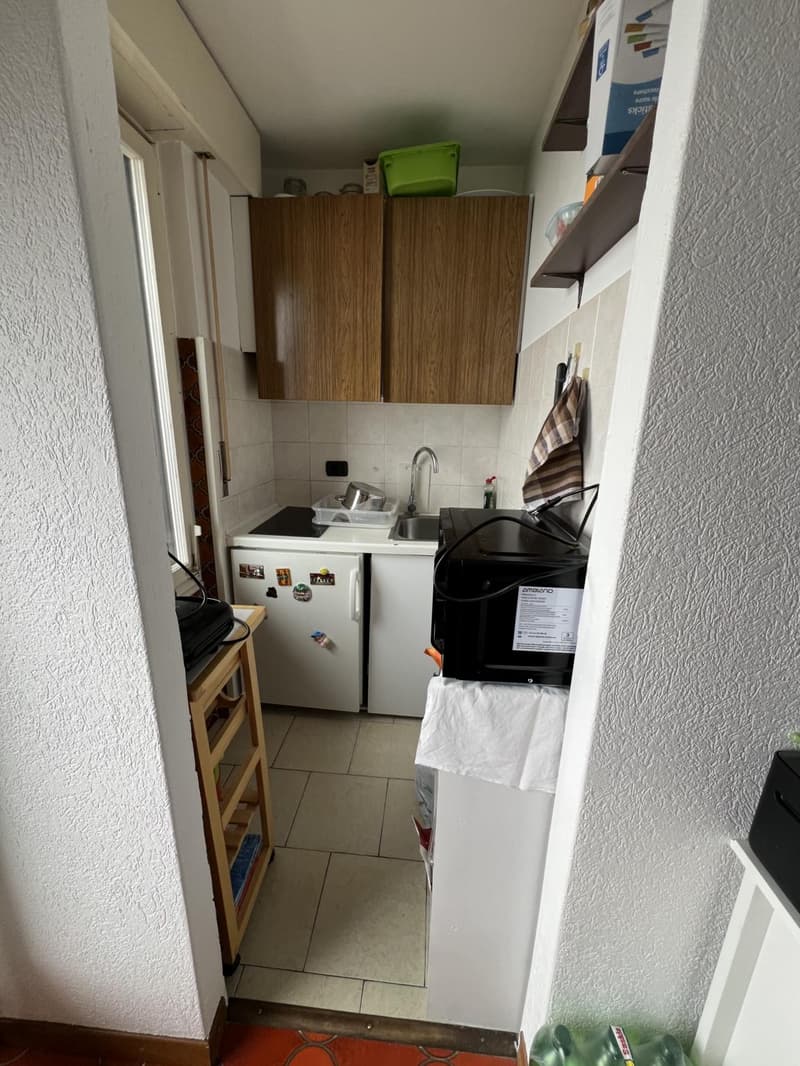 Joli studio avec vue sur les Alpes (4)