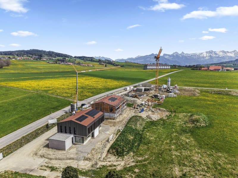 6 ville a schiera nuove di 5.5 locali a Sâles (3)