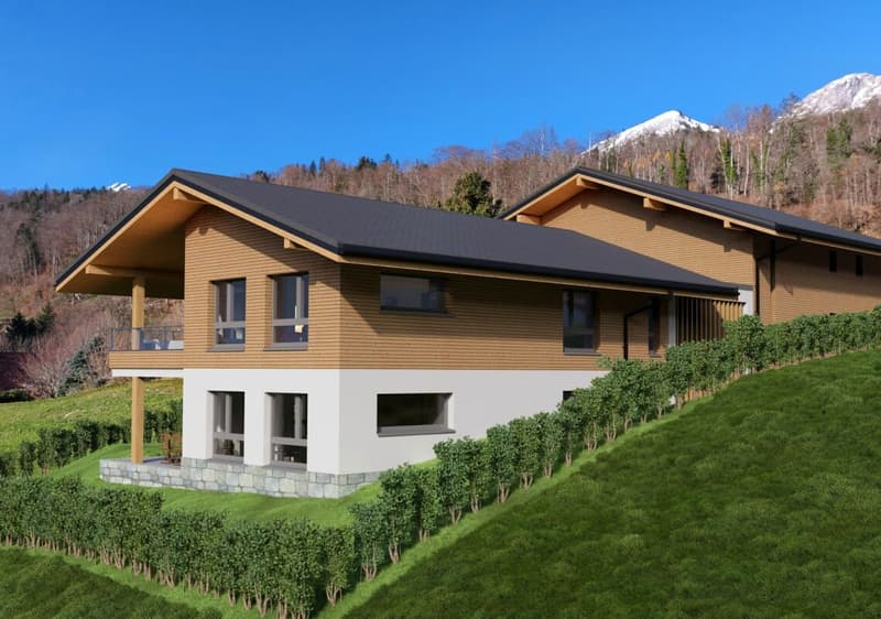 B0 - Appartamento nuovo di 3.5 locali al pianterreno, a Sciernes d'Albeuve (3)