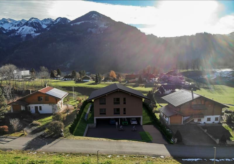 B0 - Appartamento nuovo di 3.5 locali al pianterreno, a Sciernes d'Albeuve (4)
