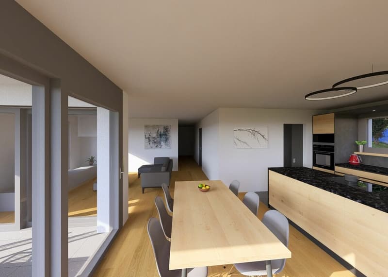 A0 - Appartement neuf 2.5 pièces au rez-de-chaussée, aux Sciernes d'Albeuve (9)