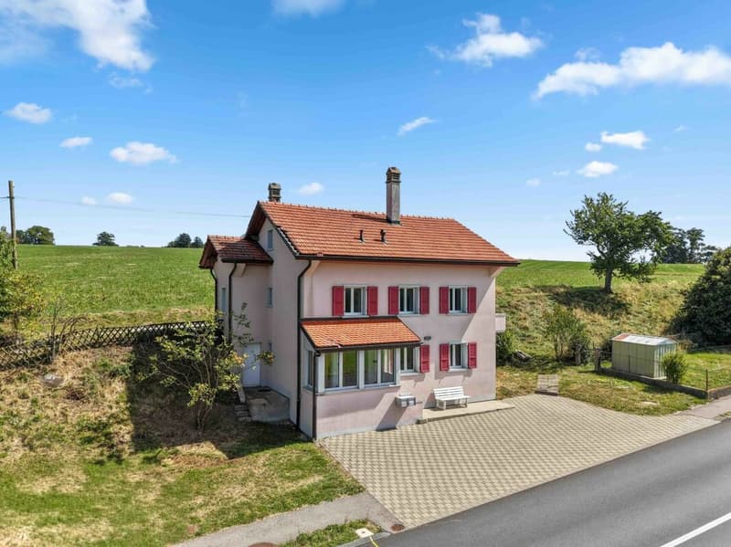Maison de 2 appartements à 5 min de Romont et 20 min de Bulle (1)