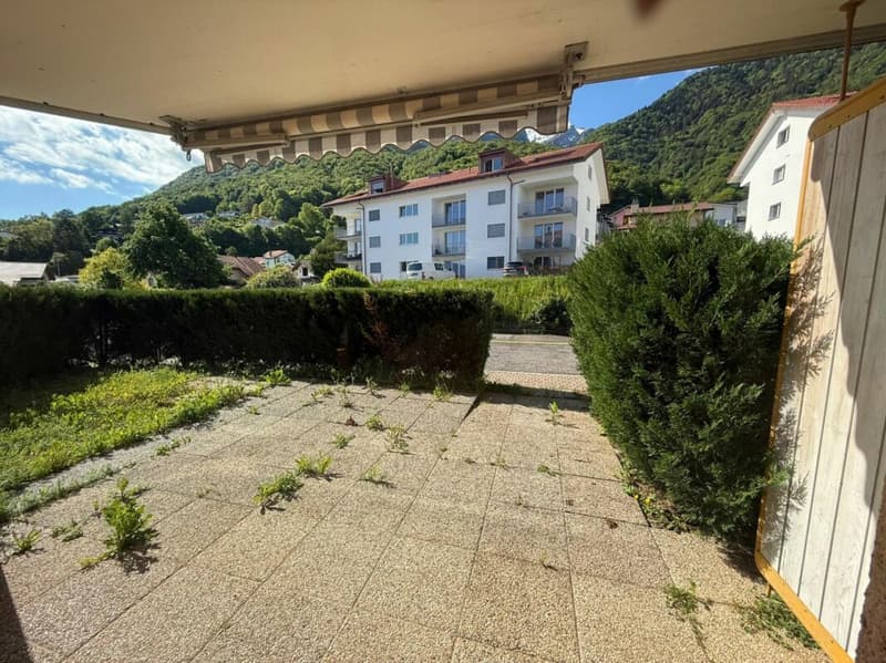Jardin côté cuisine