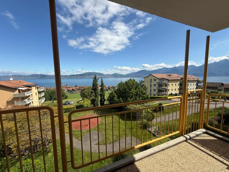 Balcon vue lac