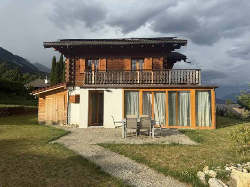 Façade du chalet