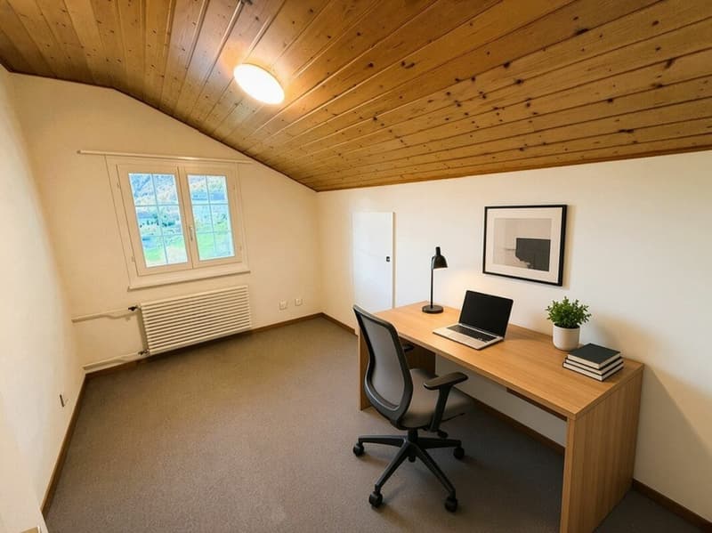 Chambre 3 - simulation home staging