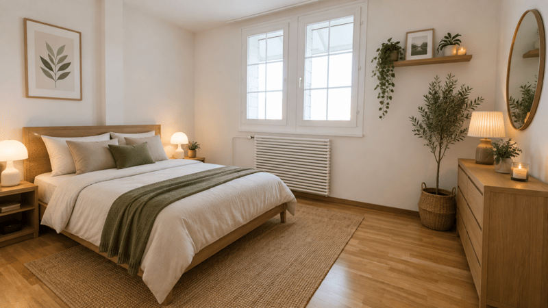 chambre 1 - simulation home staging