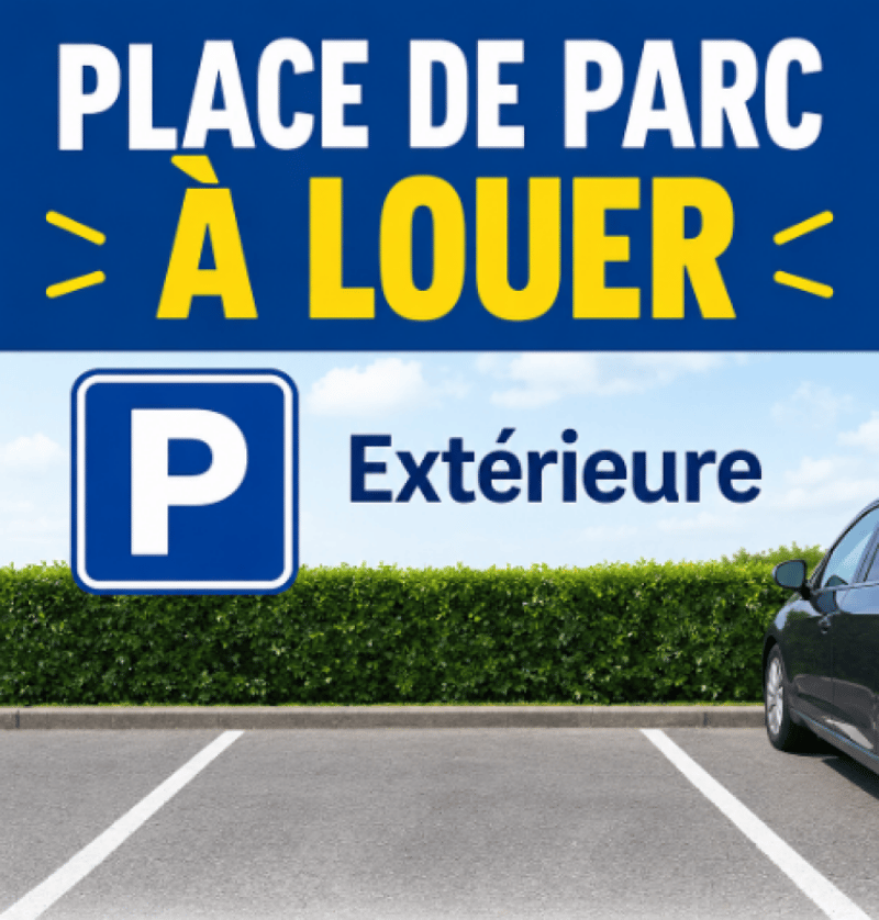 Place de parc extérieure (1)