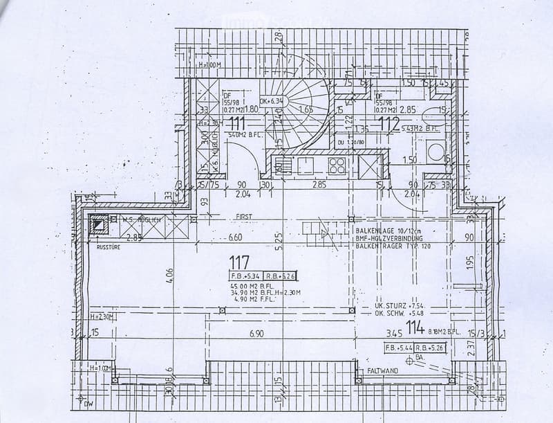 entrance, living room, kitchen, 2 bedrooms, 2 bathrooms, terrace