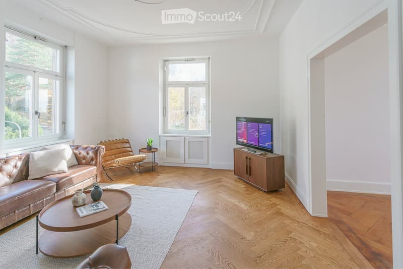 Villa historique avec vue sur le lac – Bien locatif avec usage privé dans le quartier de Dolder sur Zürichberg (22)