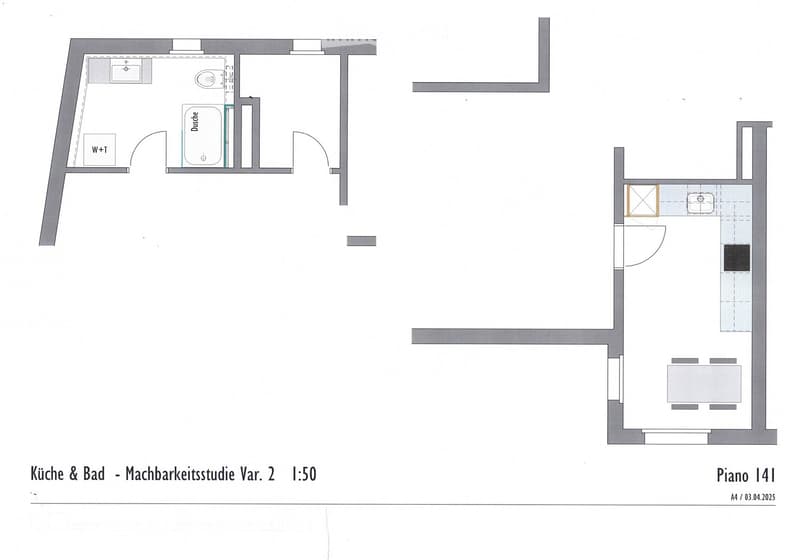 kitchen, bathroom, office, balcony