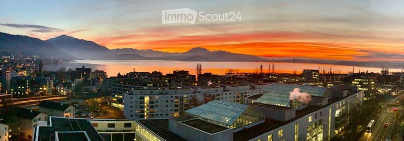 Vista magica Parktower Zug - ufficio completamente arredato (12 posti di lavoro) (10)