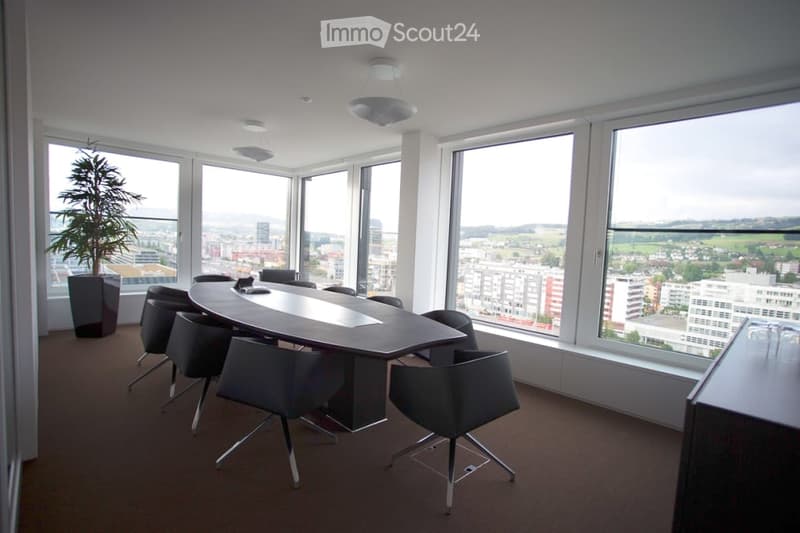 Vista magica Parktower Zug - ufficio completamente arredato (12 posti di lavoro) (8)