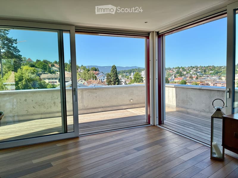 Terrasse mit Aussicht