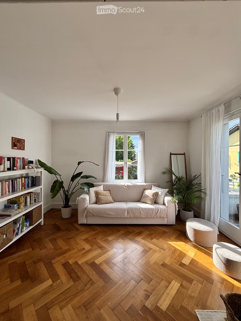 Duplex 6 locali 130 m² – Giardino, balcone, scuola di fronte – CHF 2'500/mese CC (6)