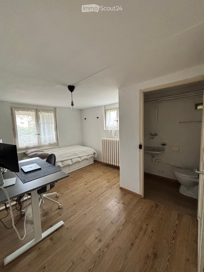 Duplex 6 locali 130 m² – Giardino, balcone, scuola di fronte – CHF 2'500/mese CC (20)