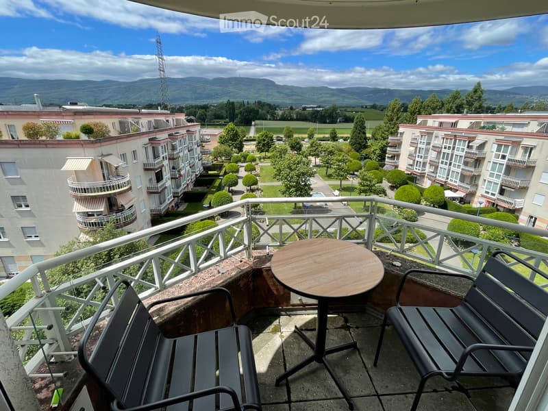 Wohnung mit 2 Zimmern in Nyon mit Balkon und freier Sicht (3)