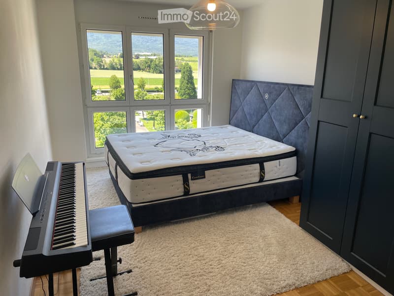 Wohnung mit 2 Zimmern in Nyon mit Balkon und freier Sicht (4)