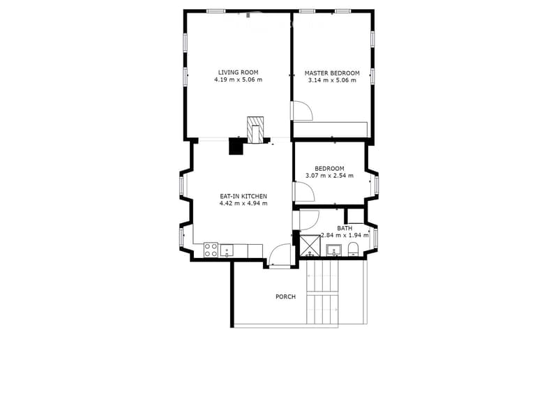 Charming 3.5-room apartment with mountain views in Unterbäch (10)